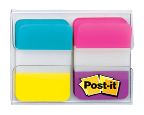 Post-it Indexmarkører 50,8x38,1 Strong ass. farger (40)