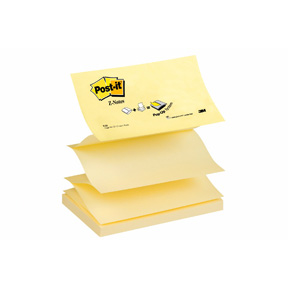 Post-it Z-Notes 76x127 yellow