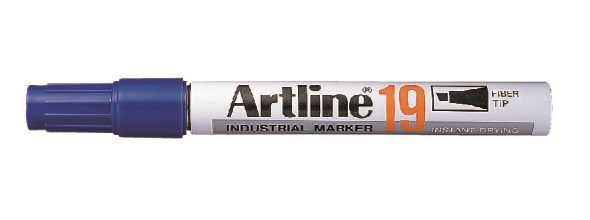 Artline 19 Industrimerkepenn 5.0 blå