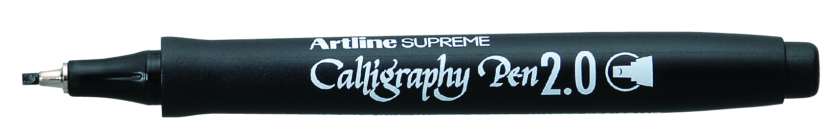 Artline Supreme Calligraphy Pen 2mm sort