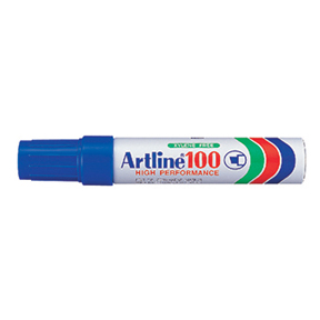 Merkepenn Artline 100 1-blister blå