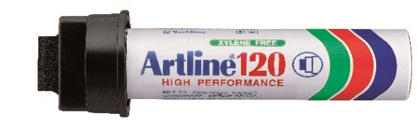 Artline 120 PermanentMerkepenn 20.0 sort