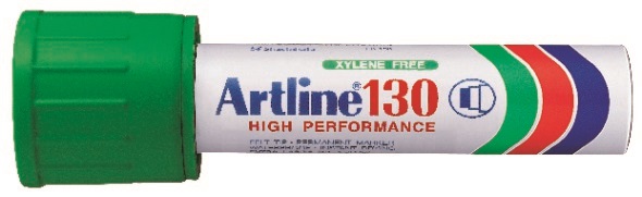 Artline 130 Permanent Merkepenn 30.0 Grønn