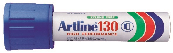 Artline 130 Permanent Merkepenn 30.0 Blå