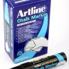 Artline Chalk merkepenn 12mm sort