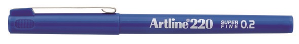 Artline Fineliner 220 SF 0.2mm blå