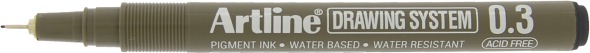Artline 233 Fineliner Drawing System 0.3 sort