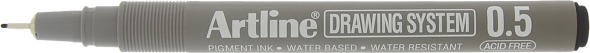 Artline 235 Fineliner Drawing System 0.5 sort