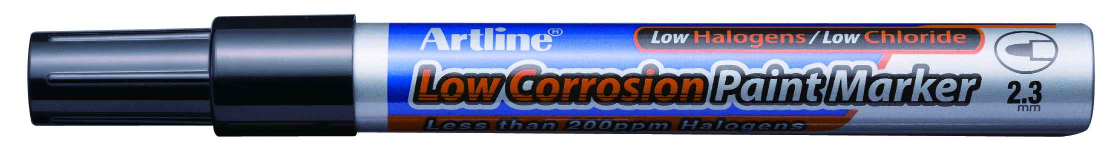 Artline Low Corrosion Merkepenn Svart (EK420)