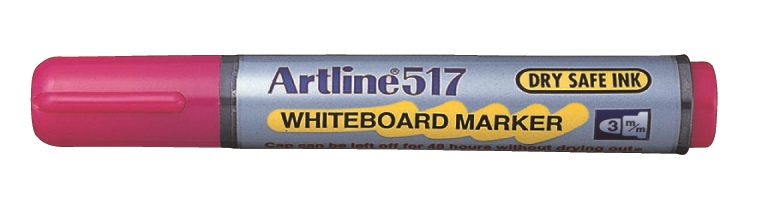 Artline Whiteboardpenn 517 Rosa
