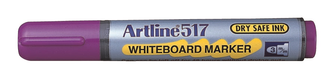 Artline Whiteboardpenn 517 Lilla