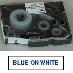 Brother TZe tape 24mmx8m blue/white
