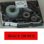 Brother TZe tape  9mmx8m black/red