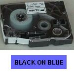 Brother TZe tape 12mmx8m black/blue