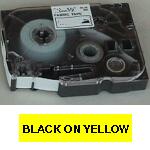 Brother TZe tape 36mmx8m black/yellow