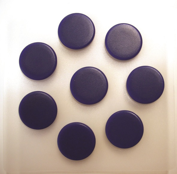 Büngers magneter 20mm blå (8)