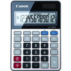 Canon LS-122TS desktop calculator