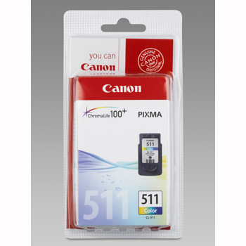 CL-511 color ink cartridge, blistered