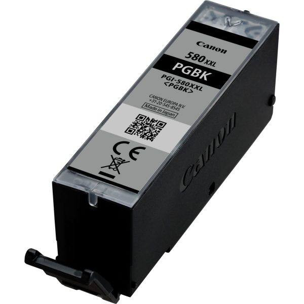 PGI-580XXL pigment black ink cartridge blistered w/alarm