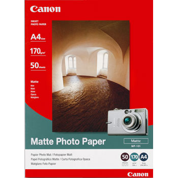 A4 Canon Fotopapir MP-101 Matt 170g (50)