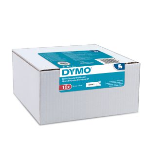 Dymo Teip D1 12mmx7m sort/hvit (10)
