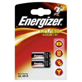 Energizer Alkaline Power LR1/E90 (2-pack)
