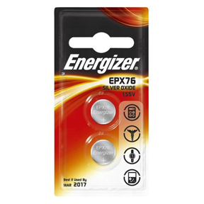 Energizer Silver Oxide SR44/EPX76 (2-pack)