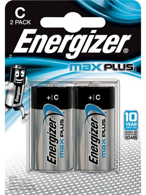 Energizer Batterier Max Plus C/E93 (2-pk)