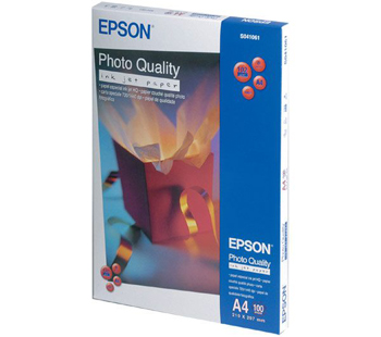 Epson Fotopapir A4 Photo Quality Inkjet 102g (100)