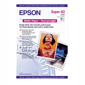 Epson Papir Mat A3+ Tykt (50)
