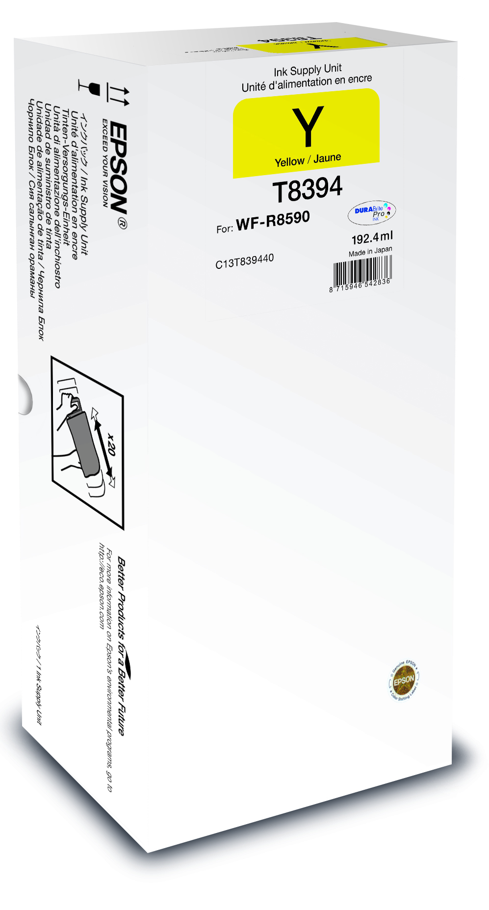WF-R8590 Yellow XL Ink Supply Unit