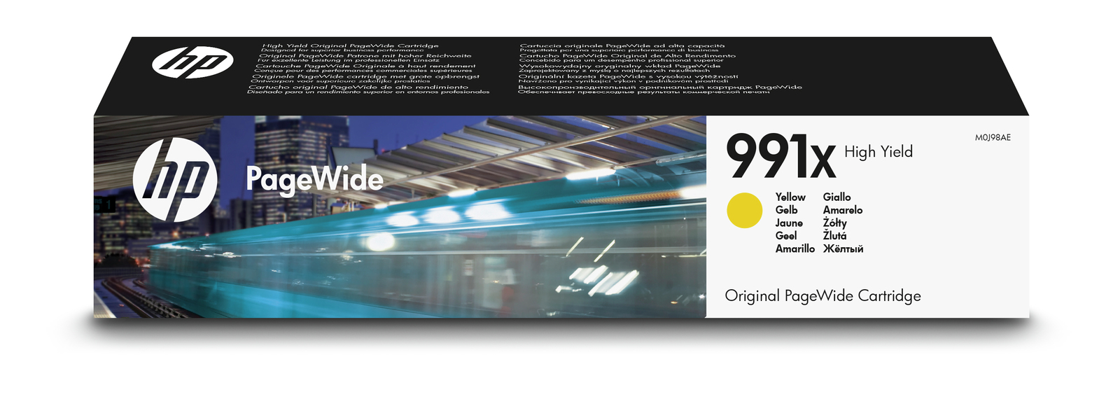 PageWide Pro 991X yellow ink cartridge