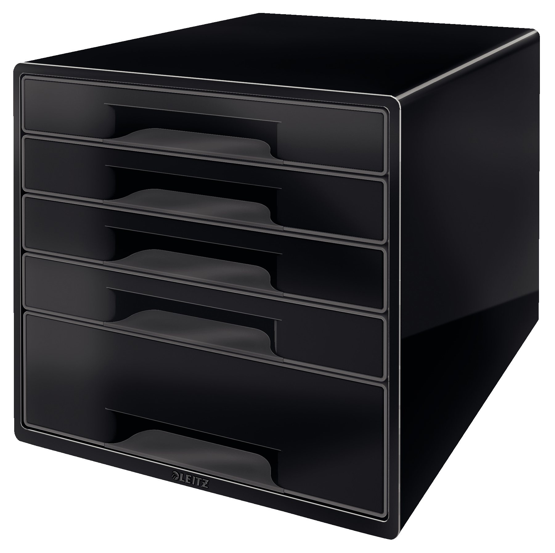 LEITZ Desk Cube Dual 5-skuffer sort