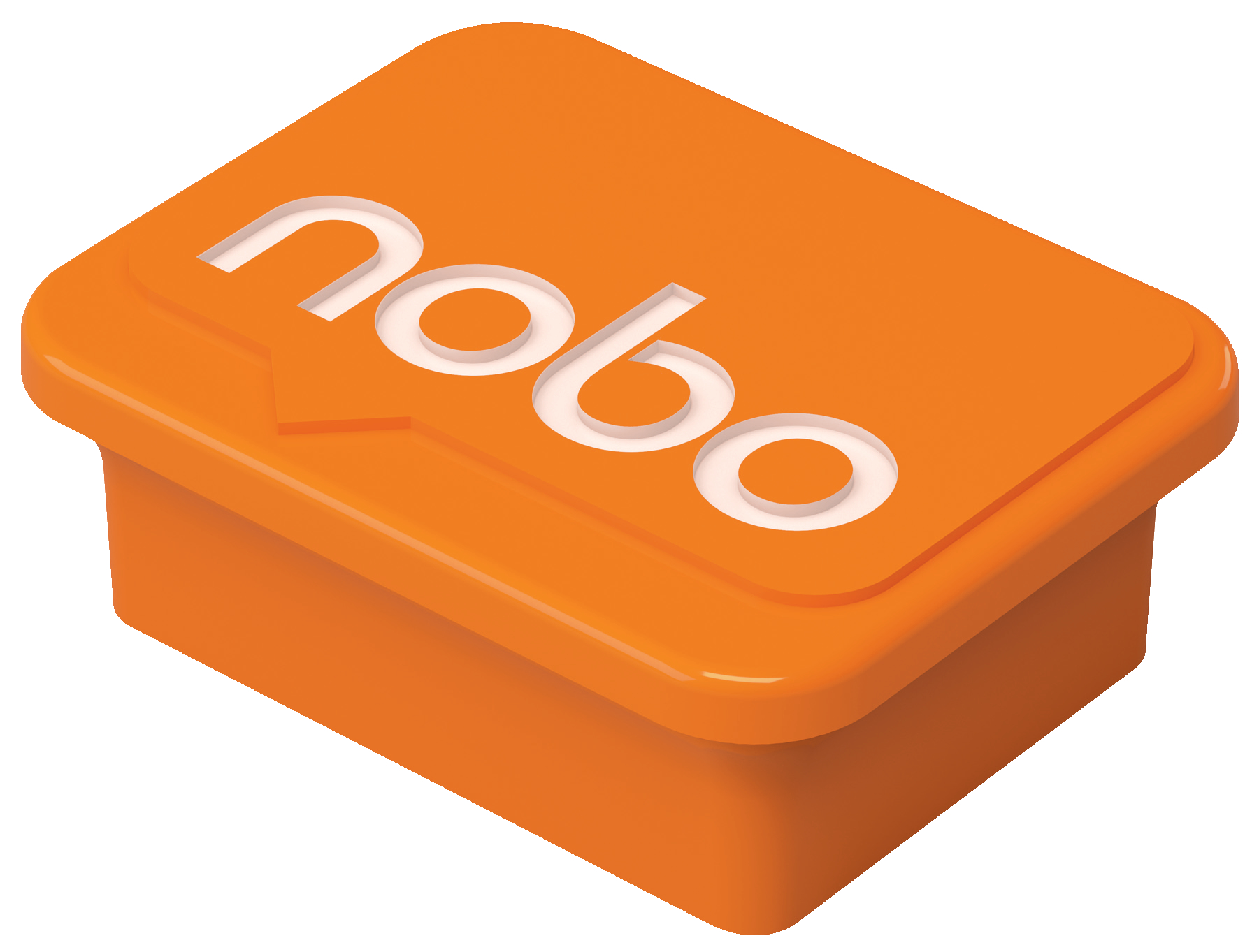 Whiteboard Magneter Nobo Orange Pakke/4