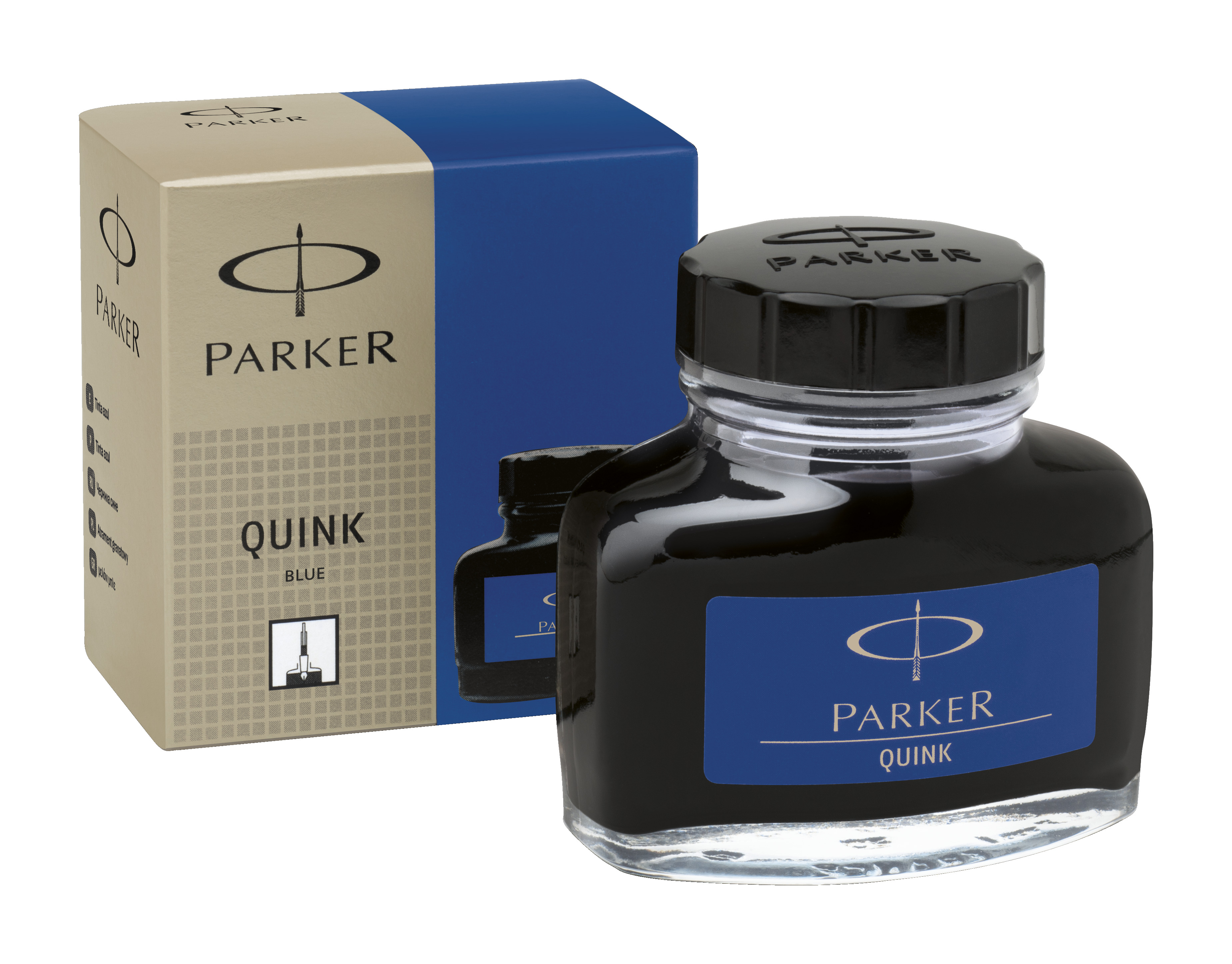 Parker blekk Quinkflow M 57ml blå