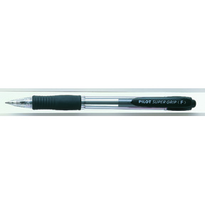 Pilot Kulepenn Pen Super Grip 0,7 svart