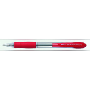 Pilot Kulepenn Pen Super Grip 0,7 rød
