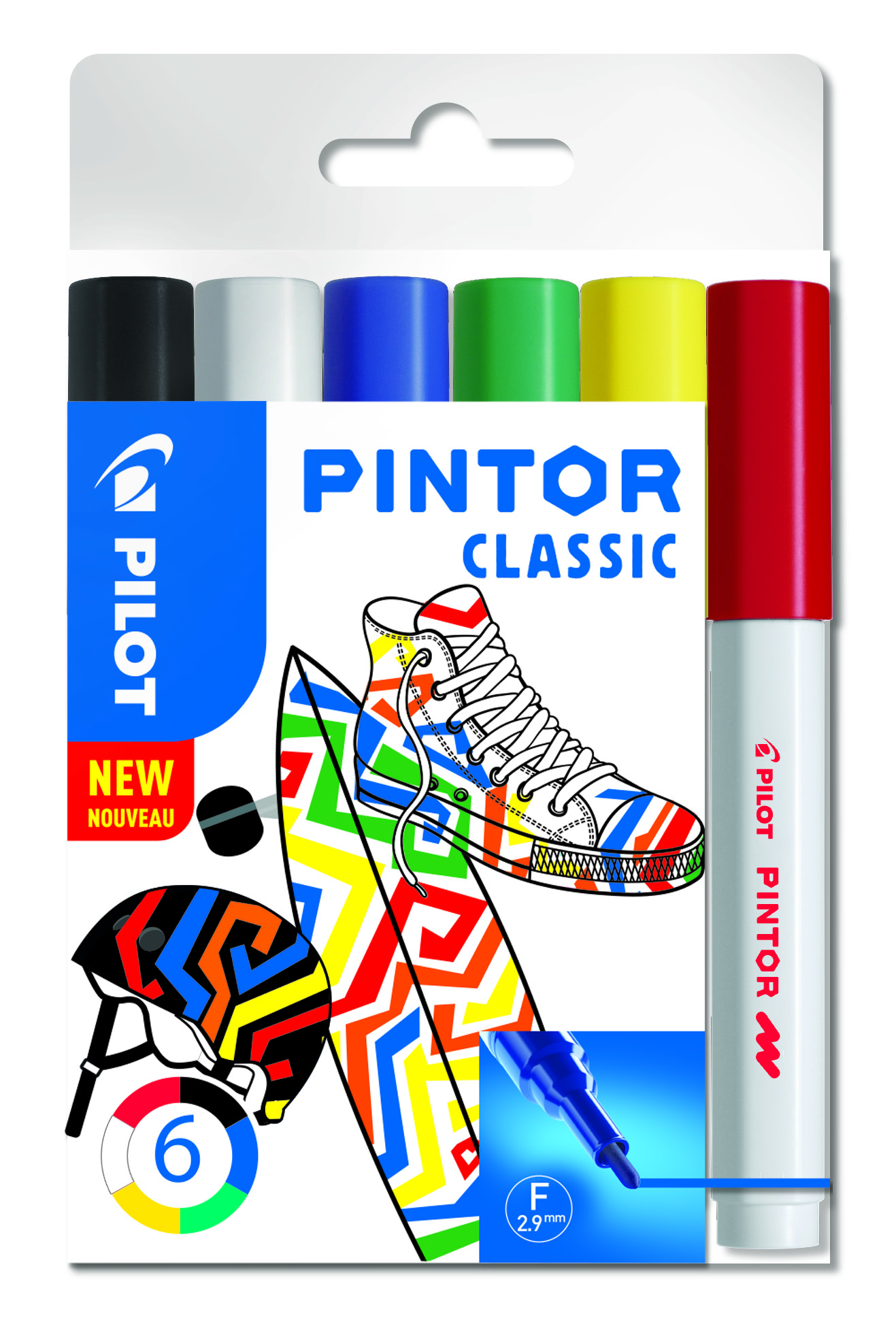 Pilot Marker Pintor Fine Classic ass (6)