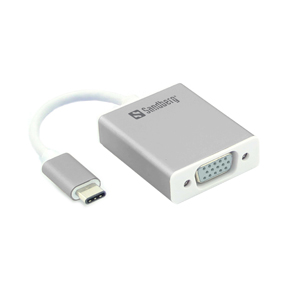 USB-C to VGA Link, White