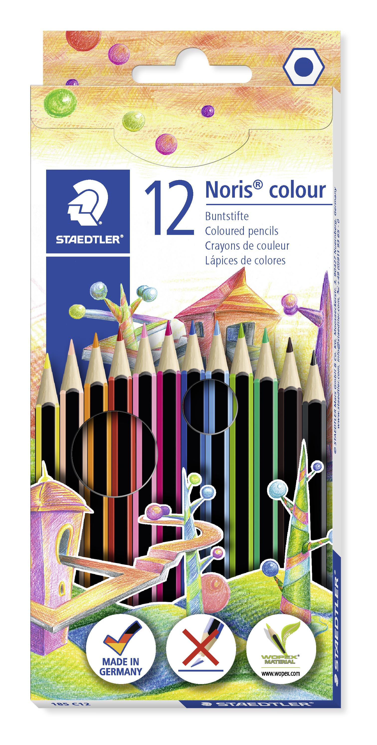 STAEDTLER Fargeblyanter Noris Colour assortert (12)