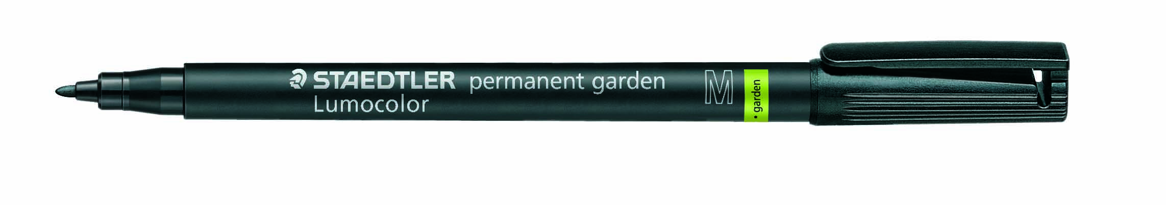 STAEDTLER Merkepenn Lumocolor Perm. Garden 1,0mm sort bliste