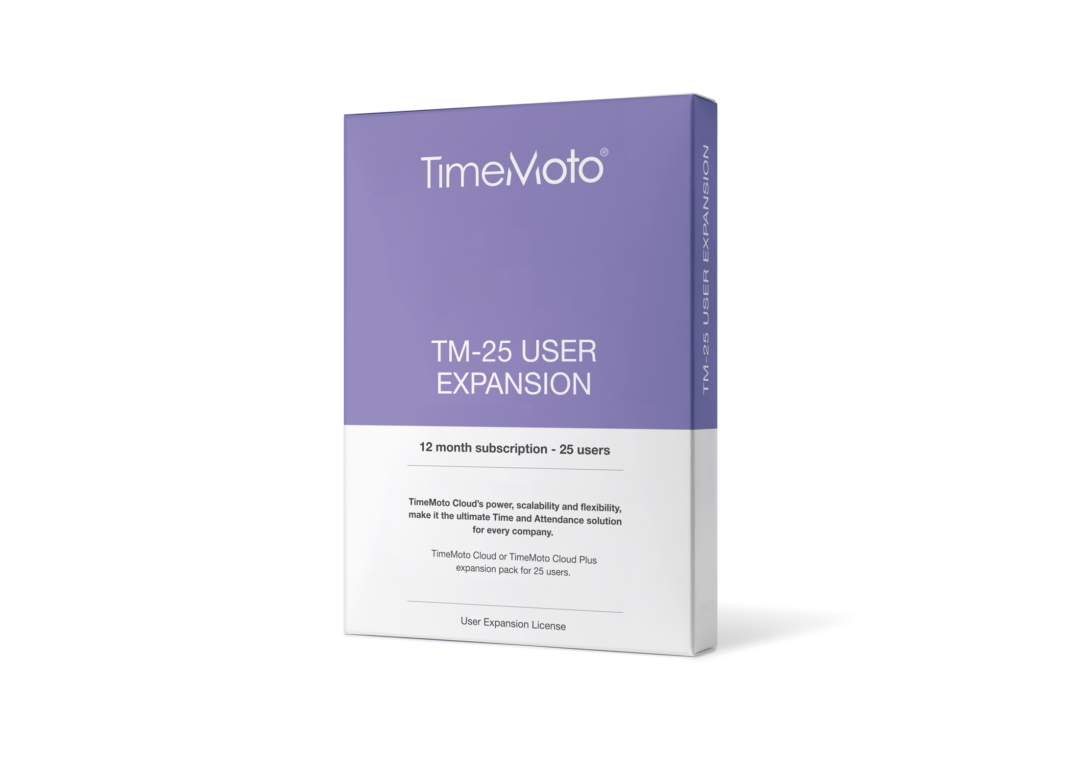 TimeMoto Cloud 25 users expansion