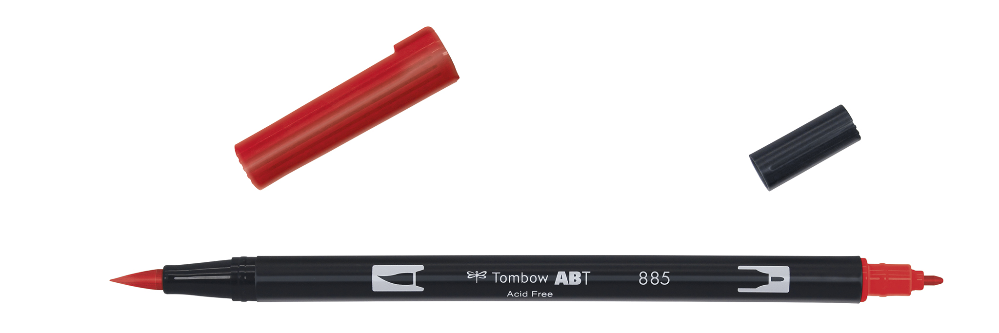 Tombow ABT Dual Brush 885 varm rød