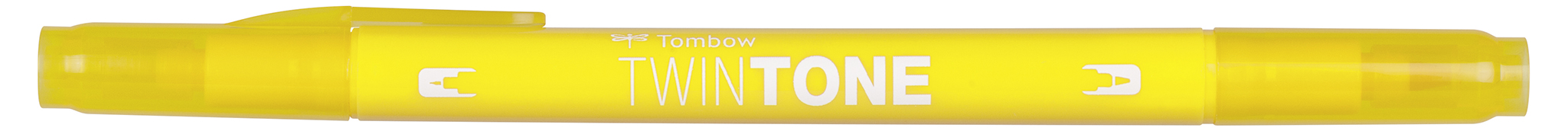 Tombow Marker TwinTone Gul 0,3/0,8