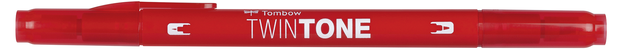 Tombow Marker TwinTone Rød 0,3/0,8