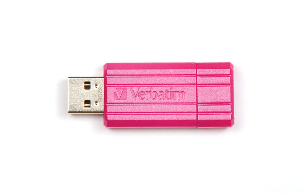 USB 2.0 Store 'N' Go Pin 32GB, Hot pink