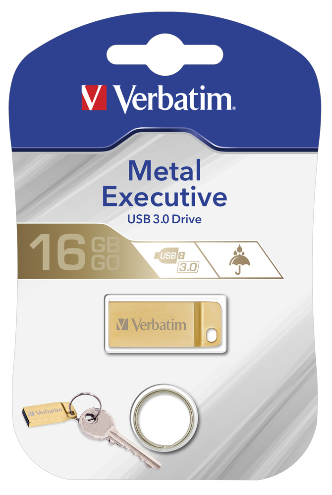 USB 3.0 Metal Executive 16GB, Gold