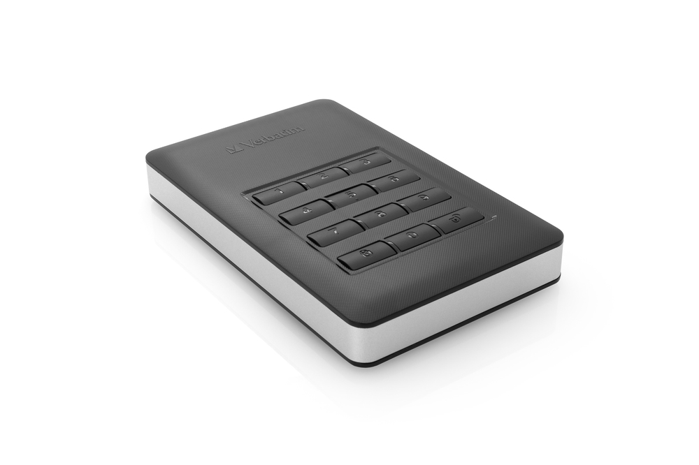 Verbatim 1TB Store 'n' Go Portable HDD m/Tastatur Sort