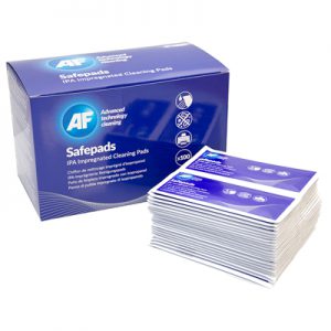 AF Safepads - IPA Impregnert Rense Pads (100)