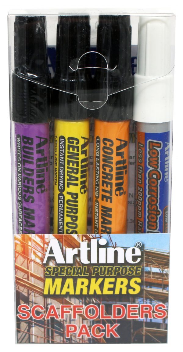 Artline Scaffolders Kit 4-pk